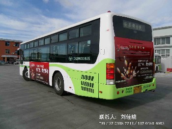 上海郊区公交巴士车身广告